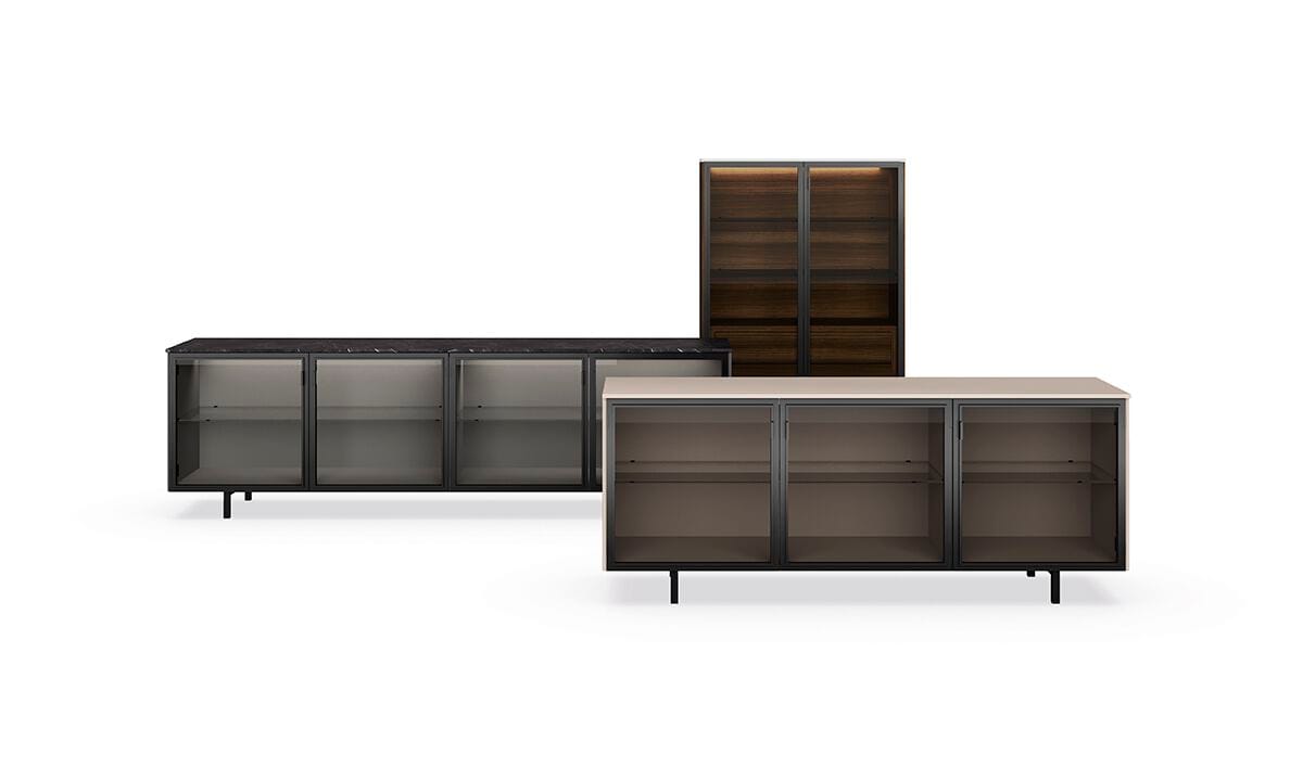 Стеклянный шкаф Febal Casa Аврора ARCH-00126430 - Вид №2