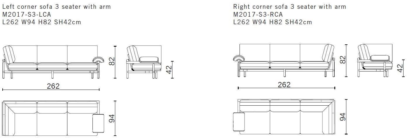 District Eight Модульный диван в дубе Stilt M2016  - Вид №20