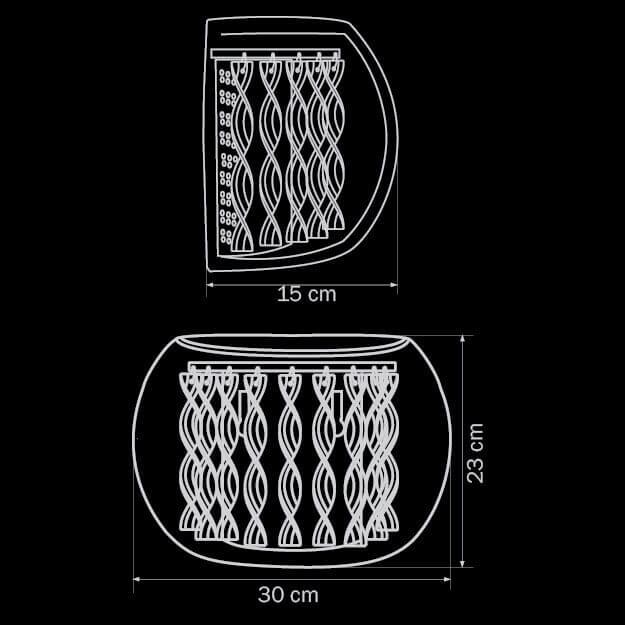 Настенный светильник Lightstar Acquario 753634 LIGHTSTAR ACQUARIO 00-3890718 Прозрачный;хром  - Вид №2