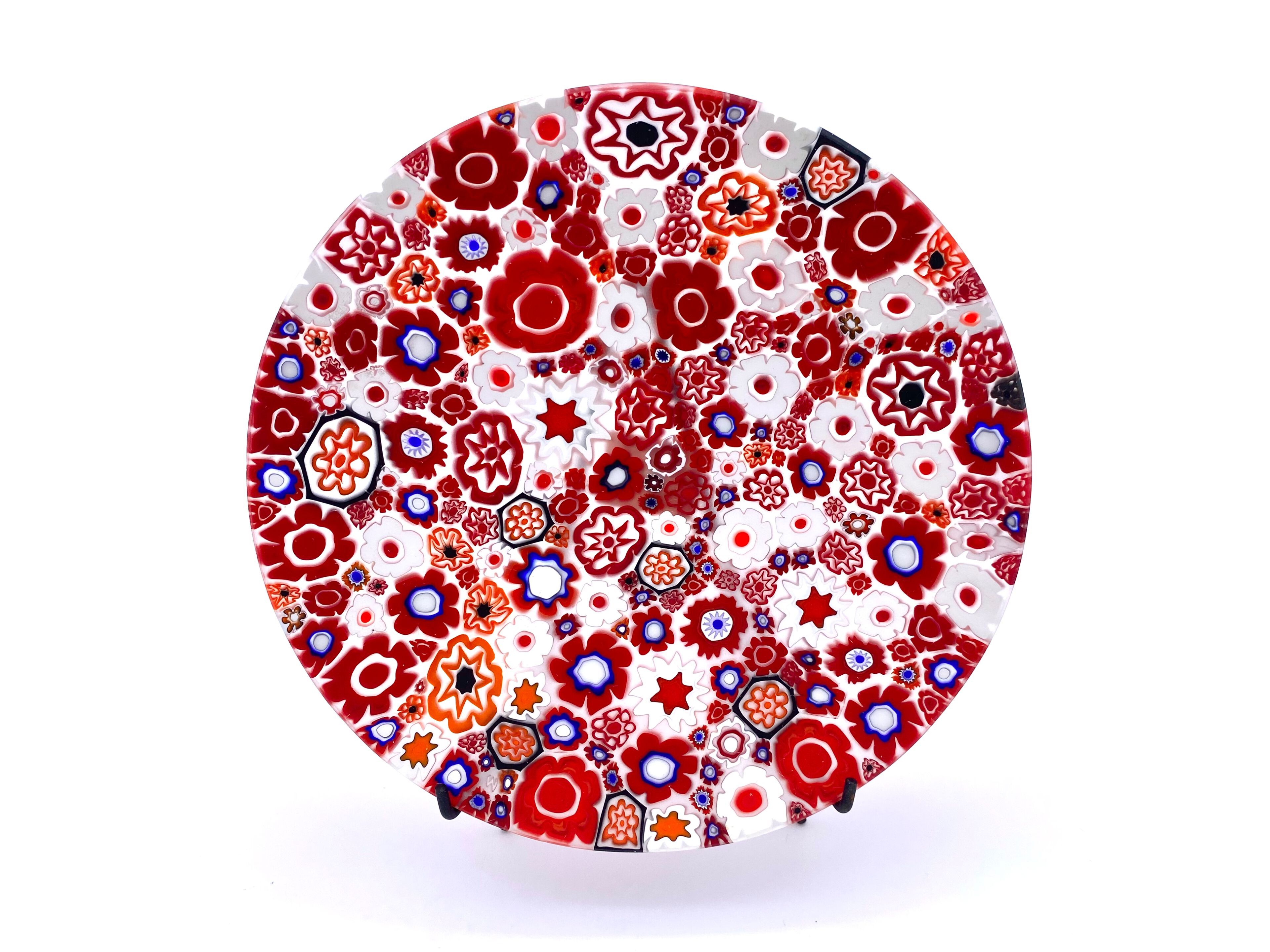 Декоративная тарелка из муранского стекла ручной работы YourMurano Display Plates ARCH-00107012