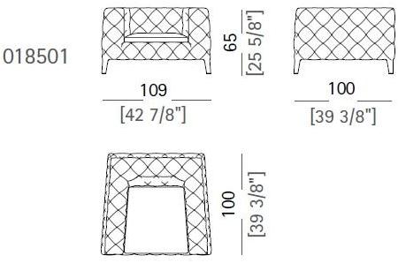 Arketipo Полтрона хохлатая Windsor sun-id-1356643 - Вид №3
