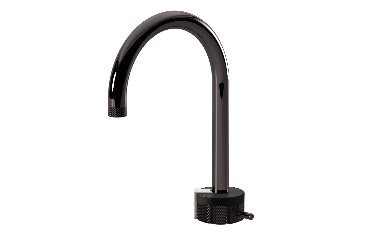 E-11502-R1MBK-L2SN-OX Однорычажный прогрессивный смеситель для раковины - излив 16см GRAFF MOD+