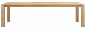 Ethnicraft Прямоугольный раздвижной стол из дуба Oak slice