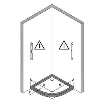B9902ULUT R Zenith Сollection душевая зона  Samo 36369 - Вид №1
