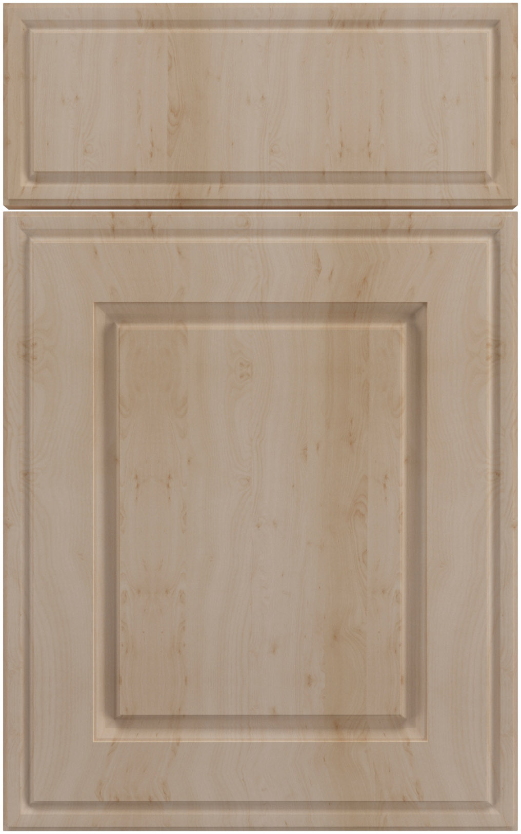 Фасады для кухни Классика Фрезеровка «Бостон» Берёза полированная №22 SIDAK SIST225-10424