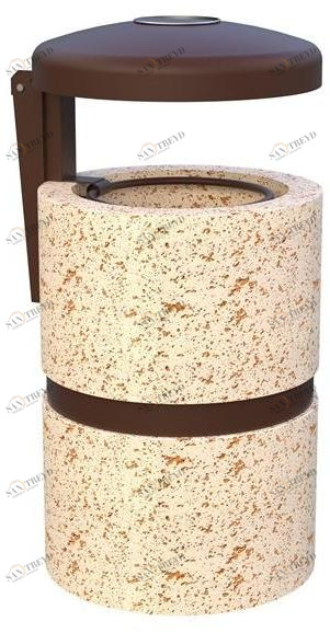 Lazzari Бетонный мусорный бак для наружного применения sun-id-1465206