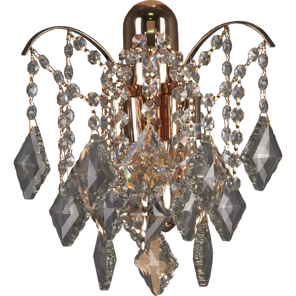 Бра «Бриз» E14 60 Вт цвет золотой DE CITY STLM-2072084