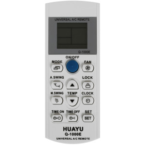 4821759 Пульт универсальный для кондиционера Huayu Q-1000E [1000 in 1; белый]