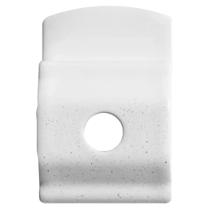 Кронштейн для шинного карниза потолочный KREAFORTA Base 2.1 см сталь цвет белый, 2 шт.