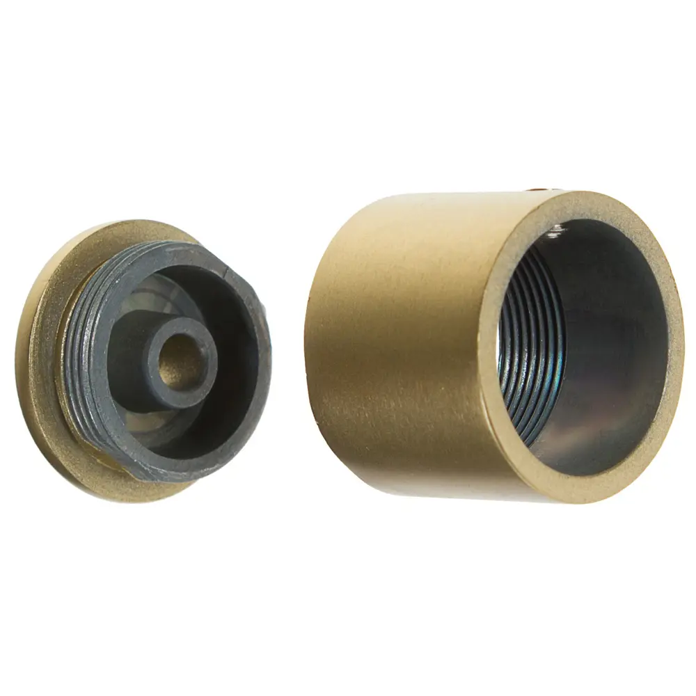 Держатель торцевой 2 см цвет золото матовое INSPIRE STLM-2130770 - Вид №1