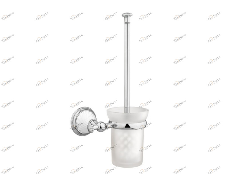 233584.SL00.30 Подставка для ершика из фарфора витая Античная латунь Mestre Artica