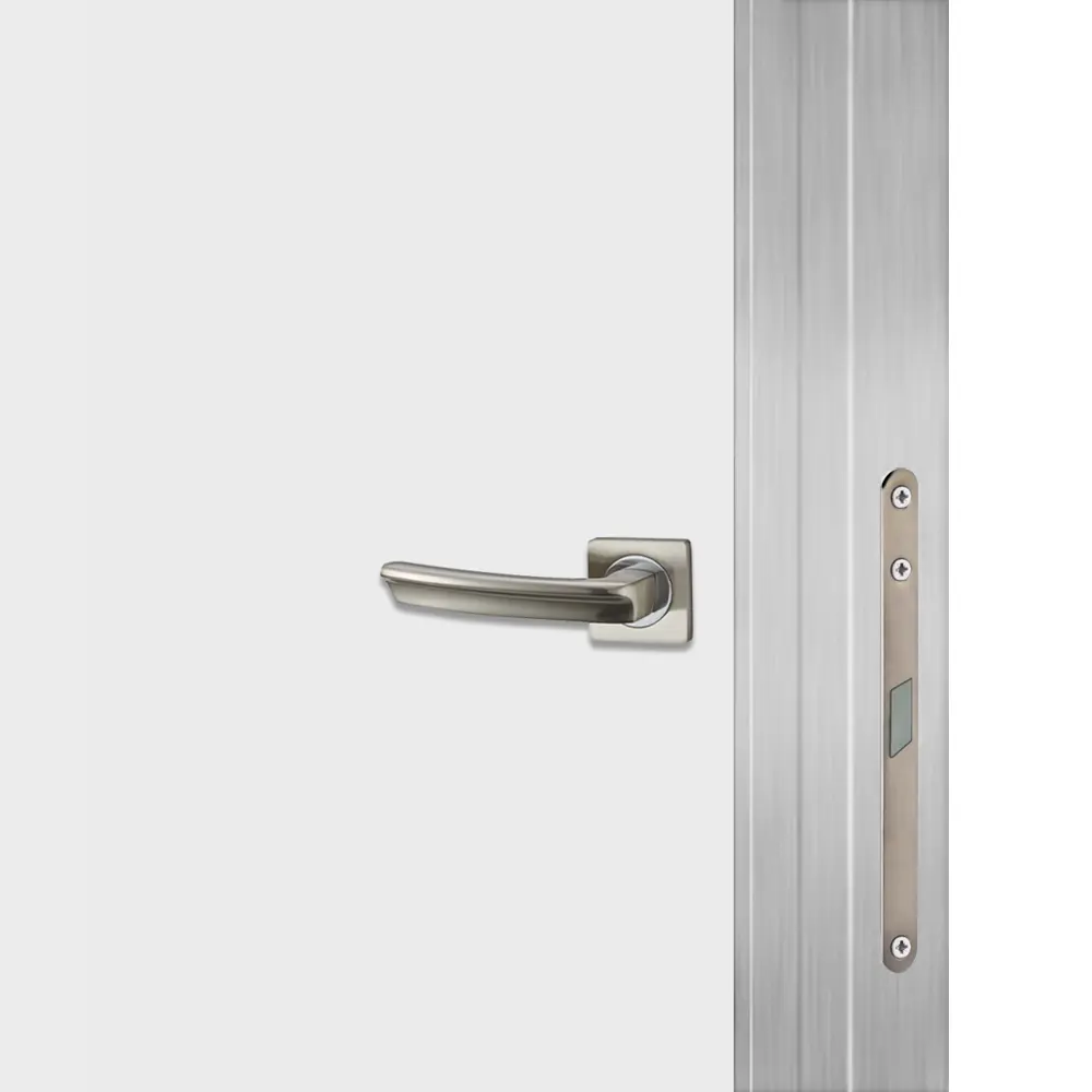 Дверь межкомнатная глухая Invisible Opt 80x200 см правая алюминий цвет белый 89439069 STLM-2103412 VELLDORIS  - Вид №1