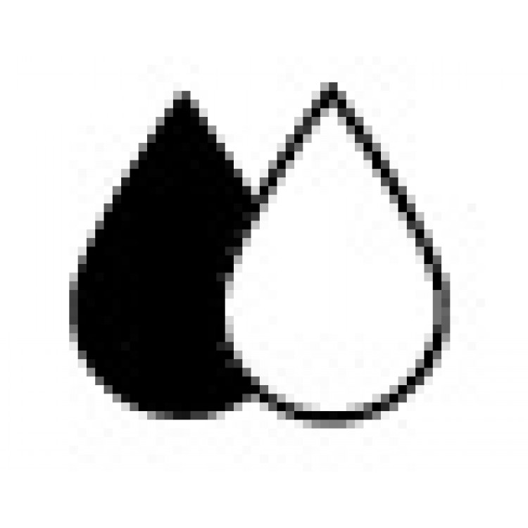 232009 DENOX Бак черный с крышкой с педалью 70 л. Черный  - Вид №1