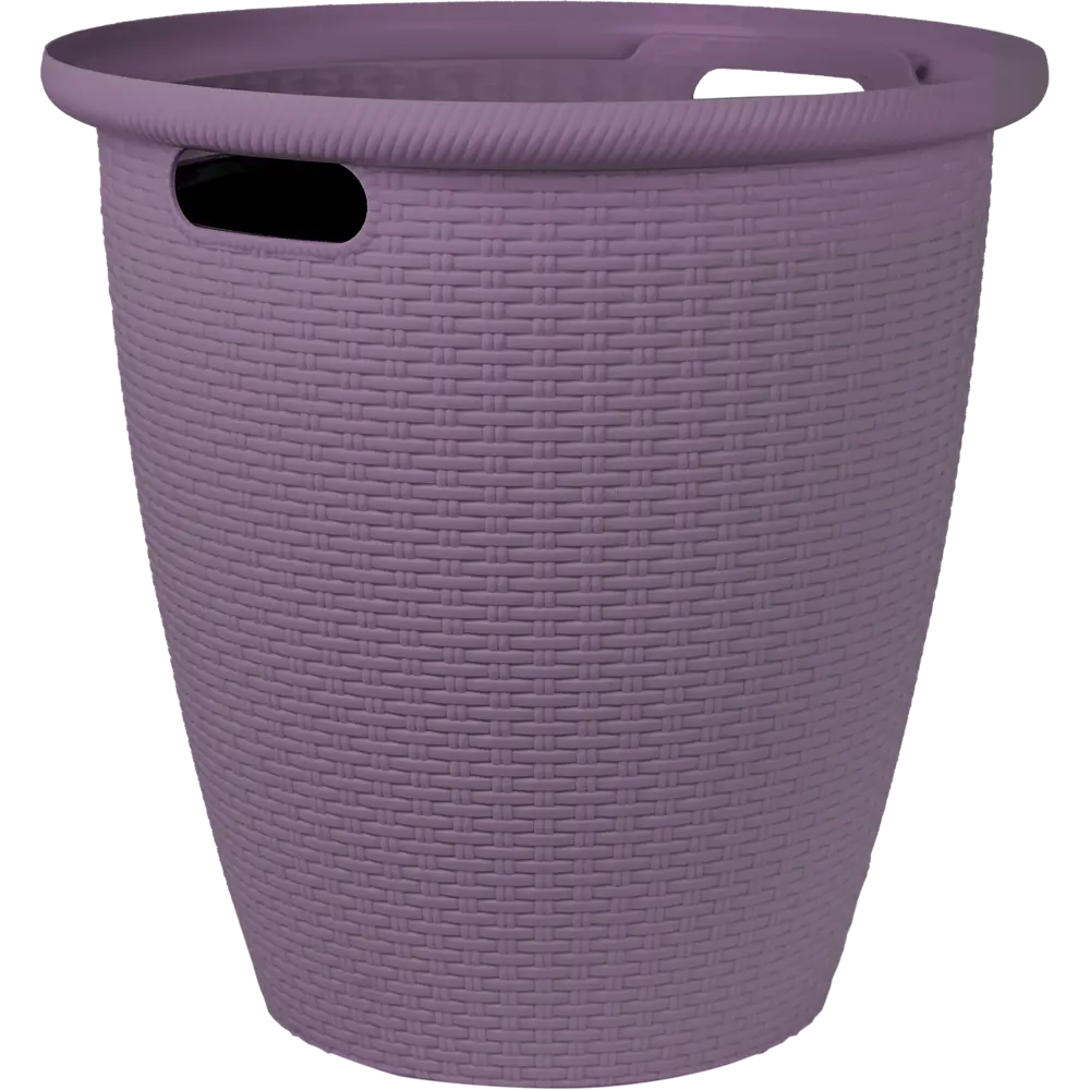 Кашпо ротанг ø328 мм 20 л морозная слива INGREEN STLM-2027257 - Вид №2