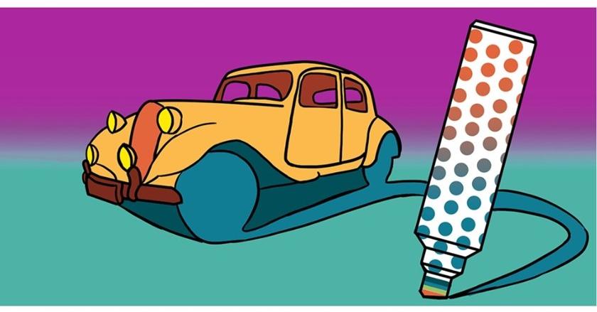 Creativespace Клейкие обои в стиле поп-арт Wallpaper 2020 sun-id-1464323 - Вид №1