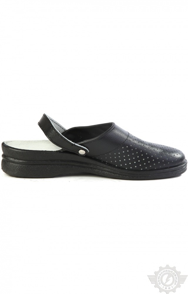 61808 Туфли Сабо женские темные  Медицинская обувь размер 39 Спецодежда  - Вид №5