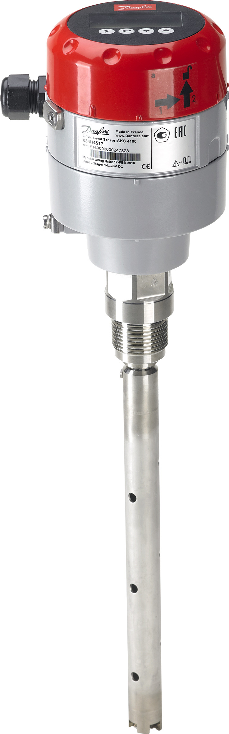 Danfoss AKS 4100 — уровнемеры AKS 4100-1500 (HMI EJCR) 147X5041  - Вид №13