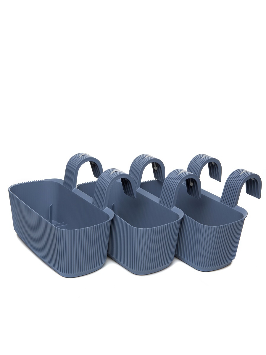 Горшок для цветов Sago 3.2L Blue NAVAKO 16148 - Вид №4