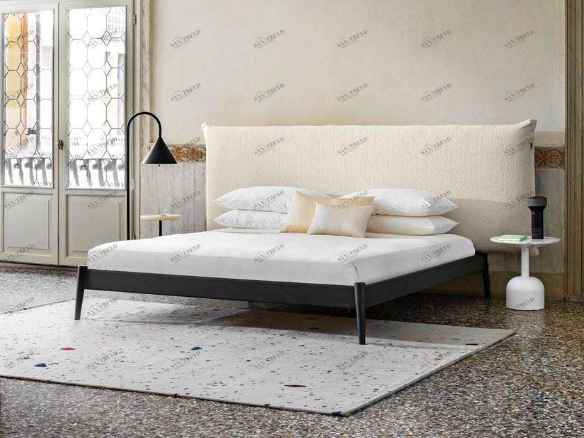 Miniforms Двуспальная кровать с мягким изголовьем sun-id-1433614