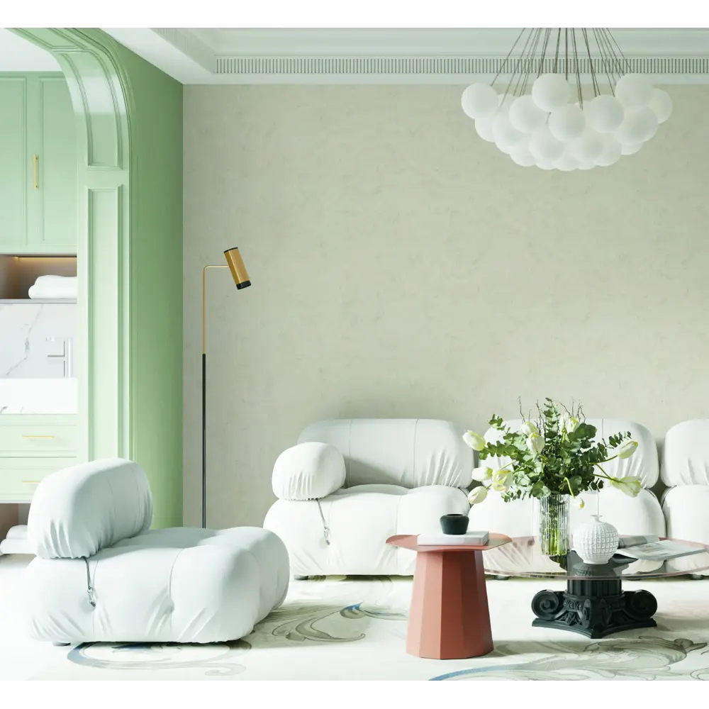 Обои флизелиновые Артекс Аделунга зеленые 1.06 м 10922-03 STLM-2133261 - Вид №3