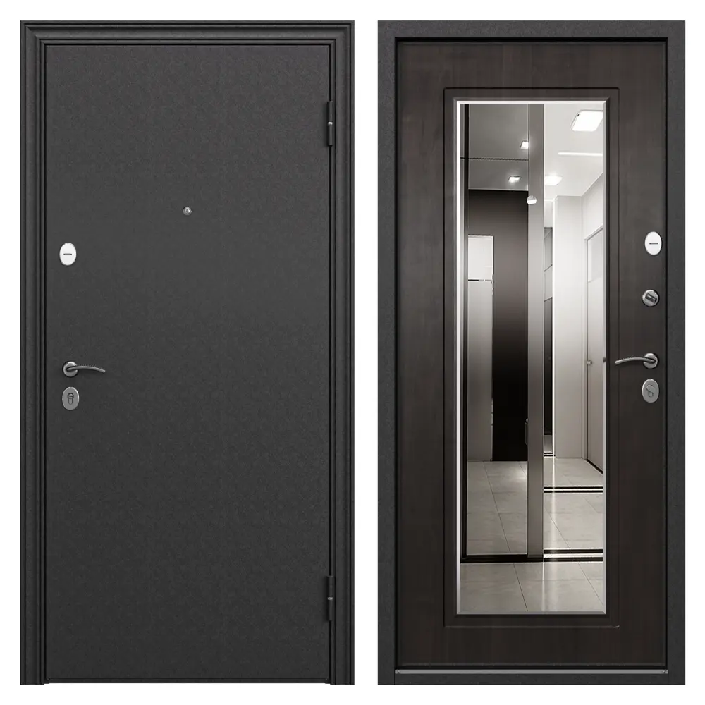 Дверь входная металлическая Грата 950 мм правая цвет скай мореный TOREX STLM-2144745