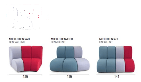 Adrenalina Модульный мягкий диван Nibbler sun-id-1346455 - Вид №11