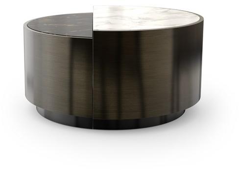 Porustudio Круглый журнальный столик с вещевым ящиком sun-id-1475991 - Вид №3