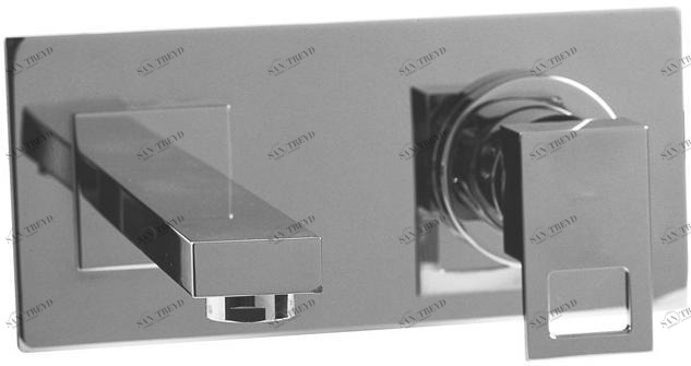 NOKEN Смеситель для умывальника настенный с аэратором Irta sun-id-1375591