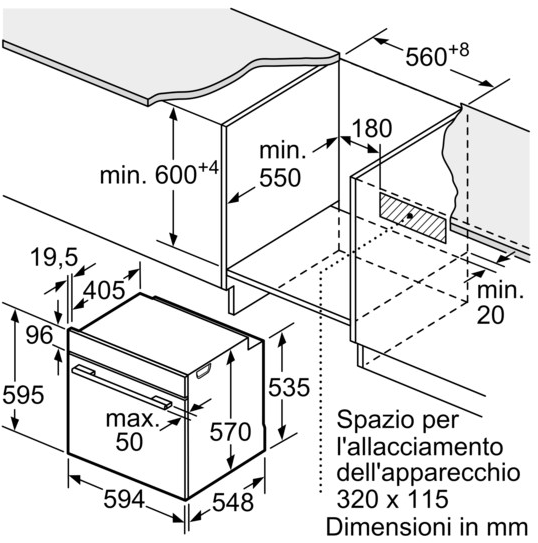 Siemens Встроенная пиролитическая духовка Iq500 Hr478g5b6s  - Вид №4