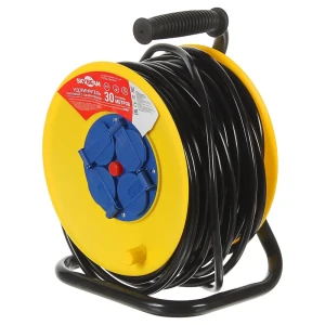 SKYBEAM Удлинитель на катушке с 4 розетками и заземлением 30 метров 81944526