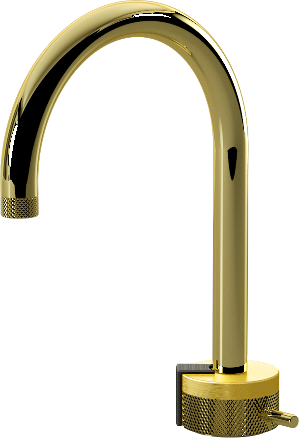 E-11502-R1BB-L2BOX-PB Однорычажный прогрессивный смеситель для раковины - излив 16см GRAFF MOD+