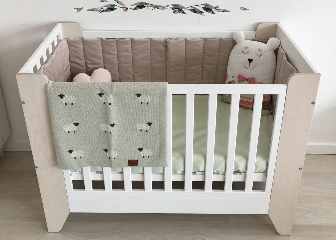 Кроватка детская Line белая ELLIPSE ELLIPSE LINE 351616 Белый;бежевый Santreyd  - Вид №3