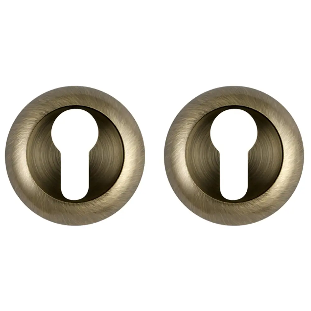 Накладка под цилиндр RM ABG-6 цвет бронза 2 шт FUARO STLM-2175046