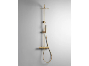 Настенная душевая колонка из нержавеющей стали с ручным душем