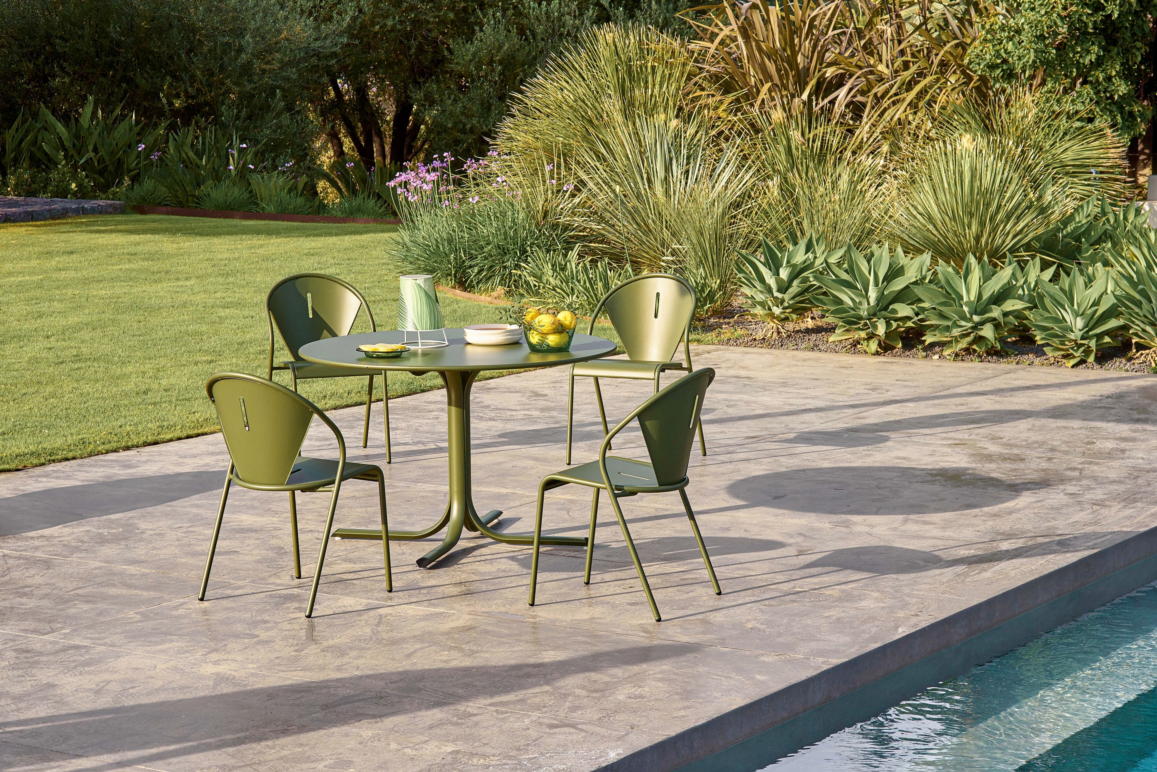 Стальной садовый стул emu код ARCH-00037389 - Вид №6