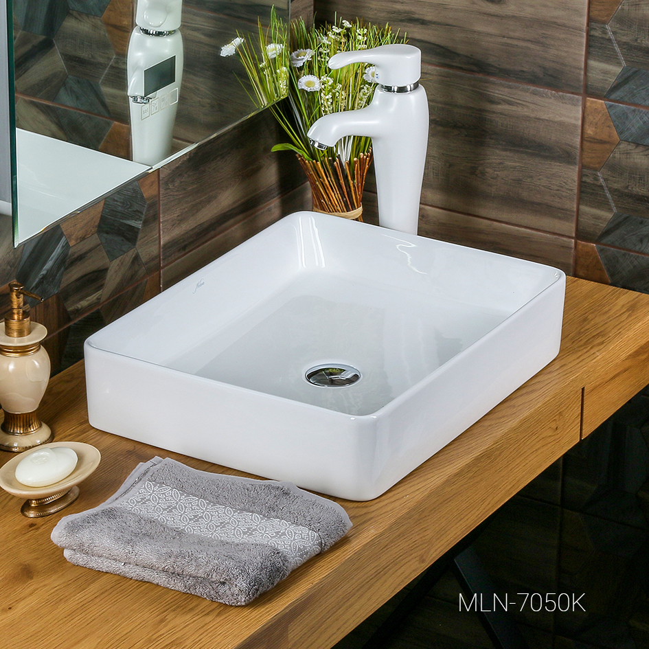 Накладная раковина melana mln-7050k 7050K-805