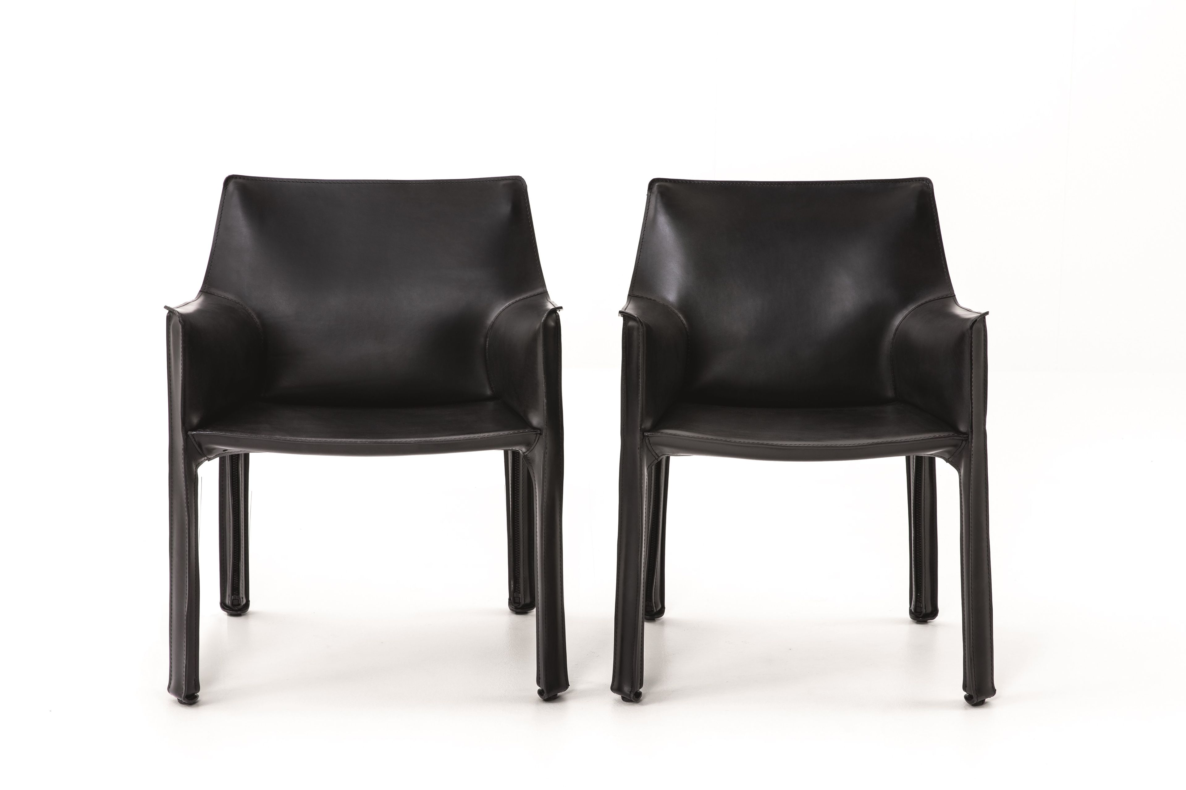 Кожаное кресло с подлокотниками CASSINA Cab ARCH-00062461 - Вид №6