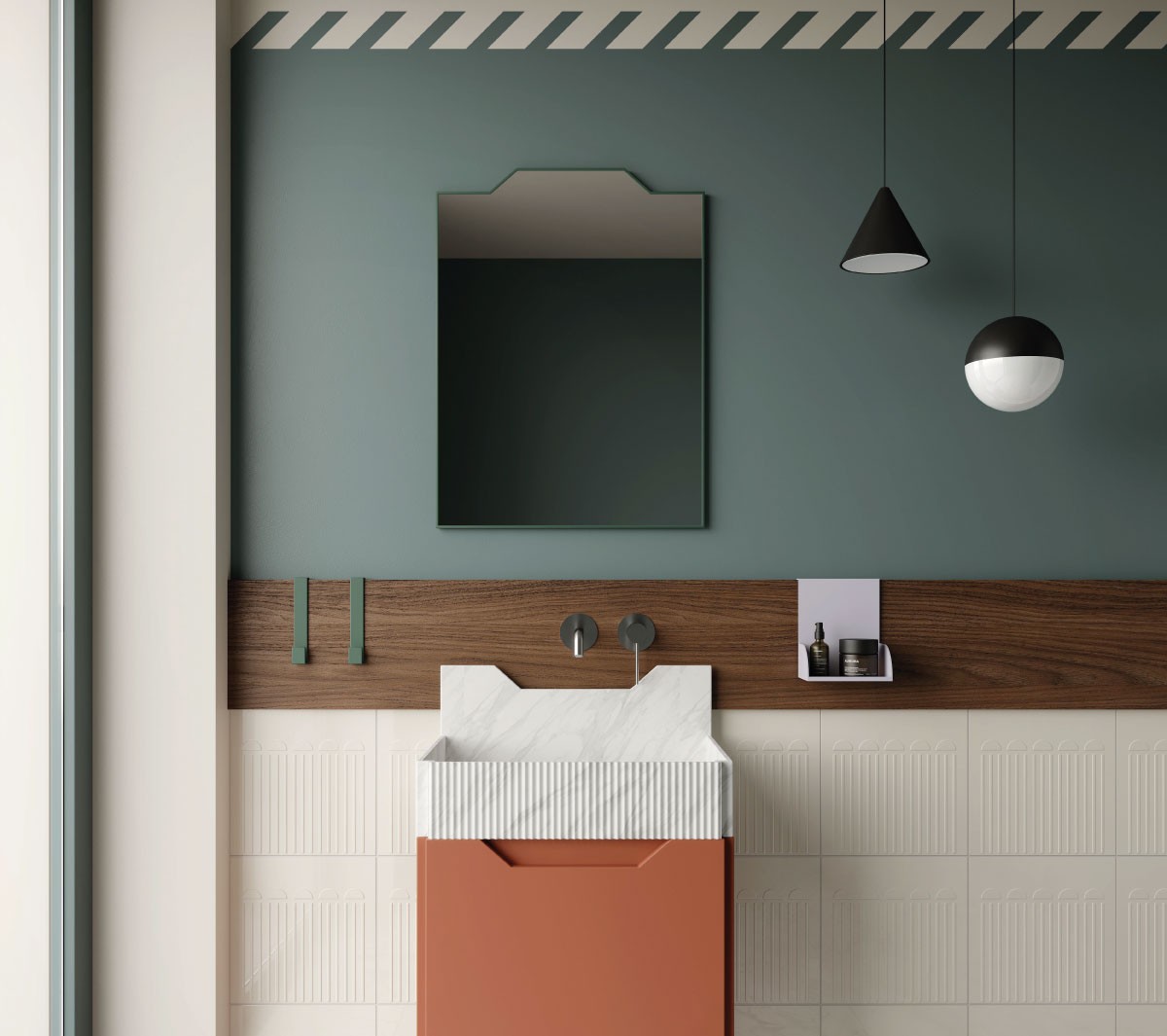 Ex.T FRIEZE Настенное зеркало EXFRIEZESPW/3010 - Вид №2