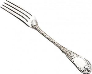 48033 Odiot Вилка десертная Odiot "Шатобриан" 19,4см (серебро 925) Серебро 925