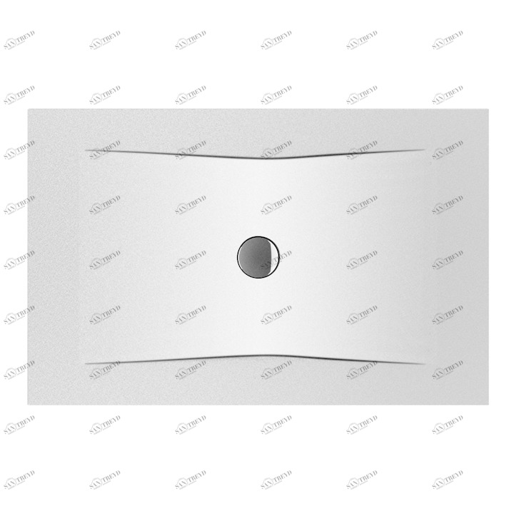 JIKA Поддон для душа стальной H216422 Cubito Pure 