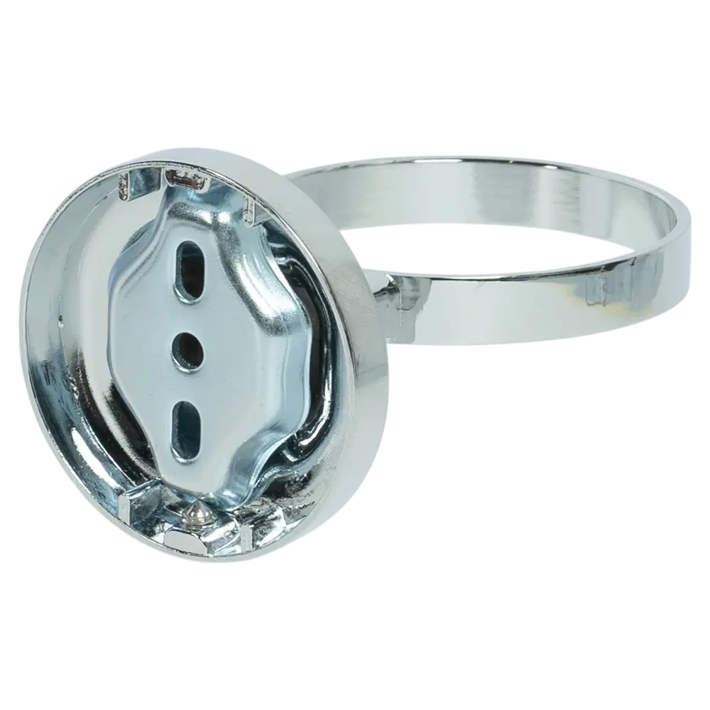 VIDAGE Ангарка — стеклянный дозатор для жидкого мыла с хромированным покрытием 89384621 STLM-1584274 - Вид №1