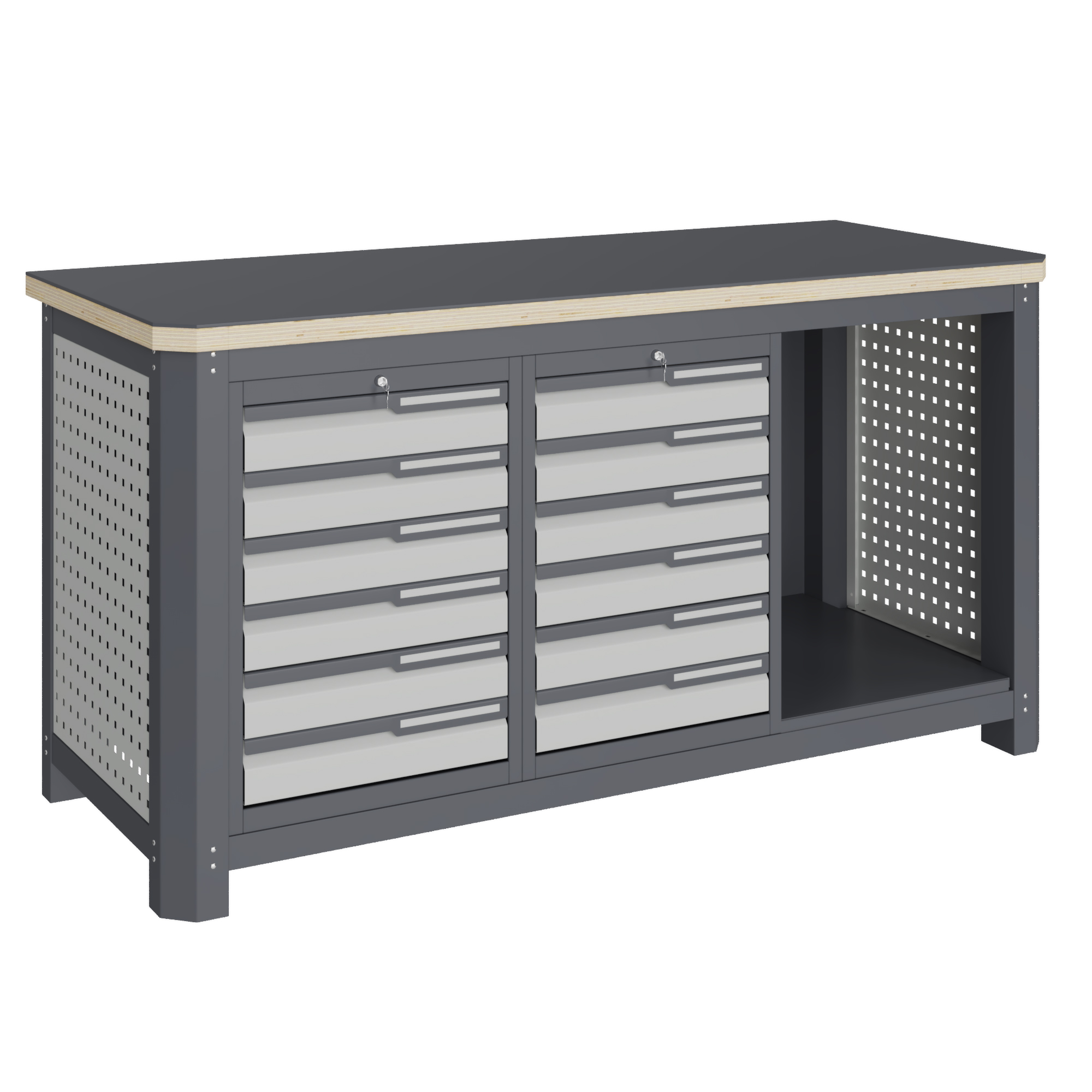 Верстак слесарный MCN 1552.S66.1 Верстакофф 111283