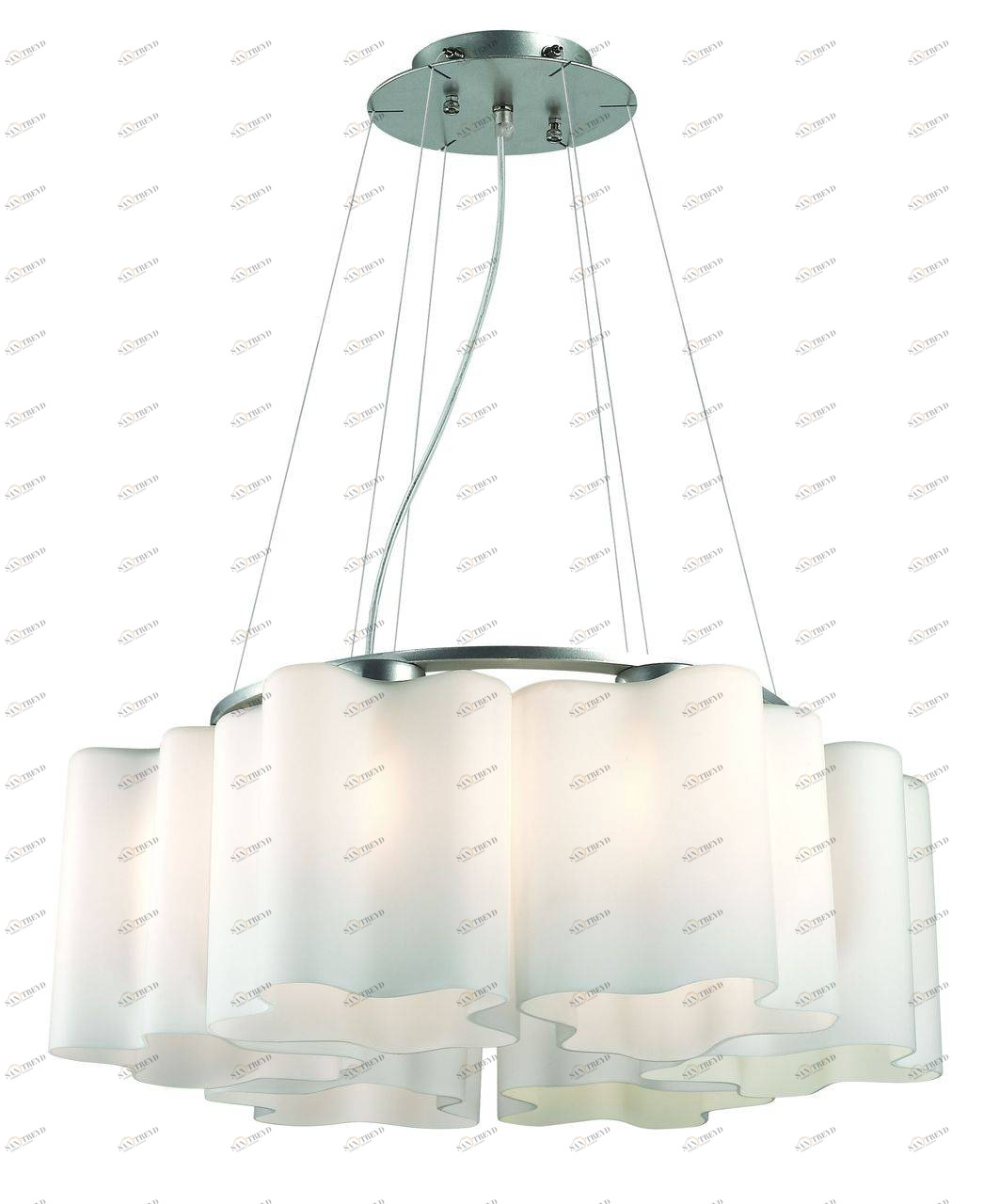 Подвесная люстра ST Luce Onde SL116.503.06 ST LUCE ДИЗАЙНЕРСКИЕ, ONDE 057891 Белый 
