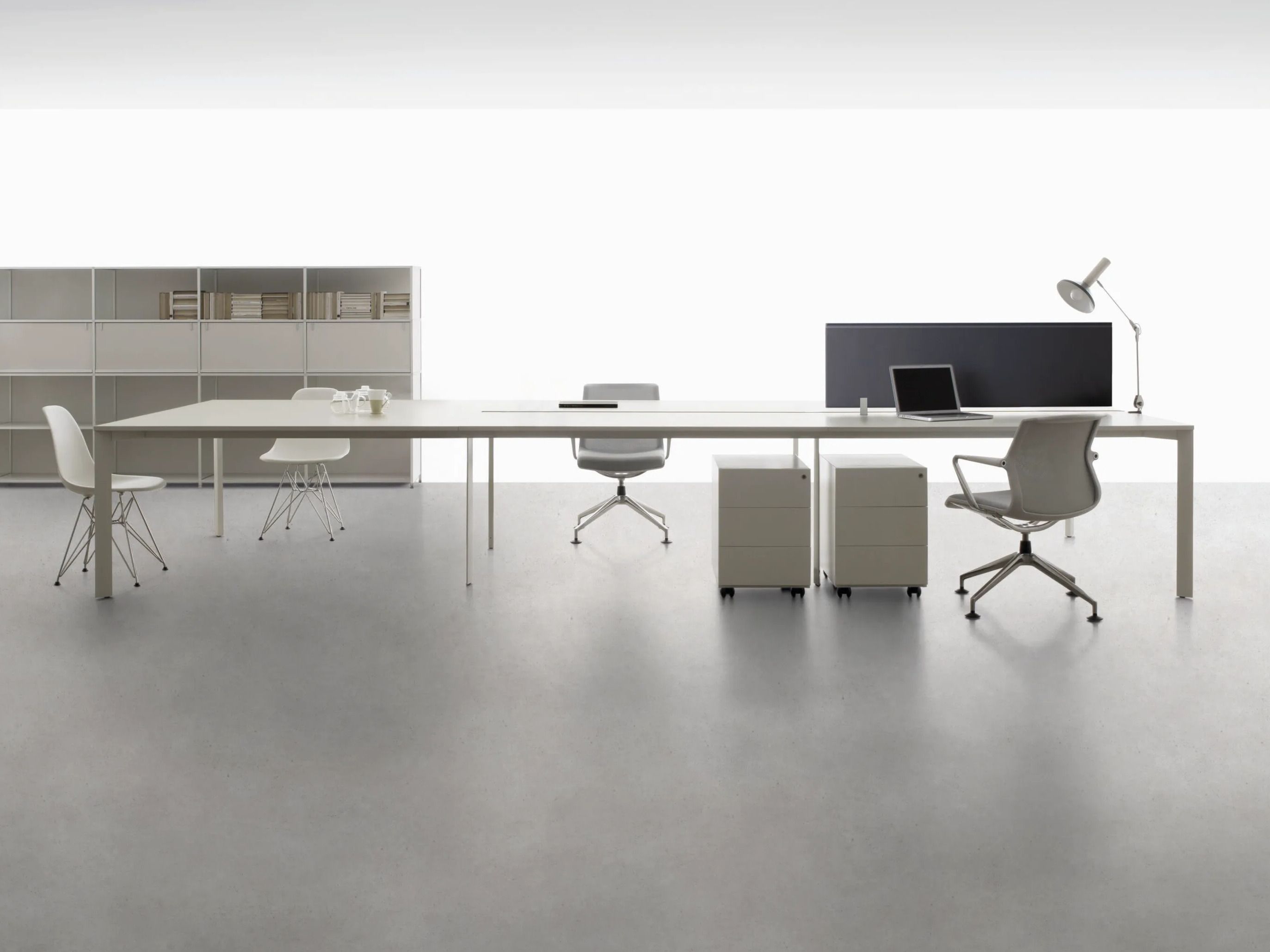 Множественный стол с разделительными панелями Citterio осколок ARCH-00075894