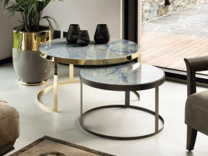 Longhi Круглый журнальный столик штабелирования Loveluxe 2018 – illusion collection