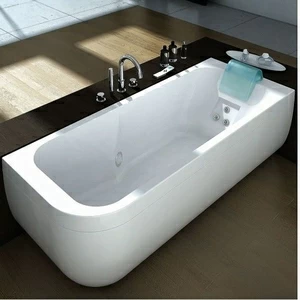 Ванна с гидромассажем "HYDRO BASE" Aquasoul угловая 9443-187A Dx