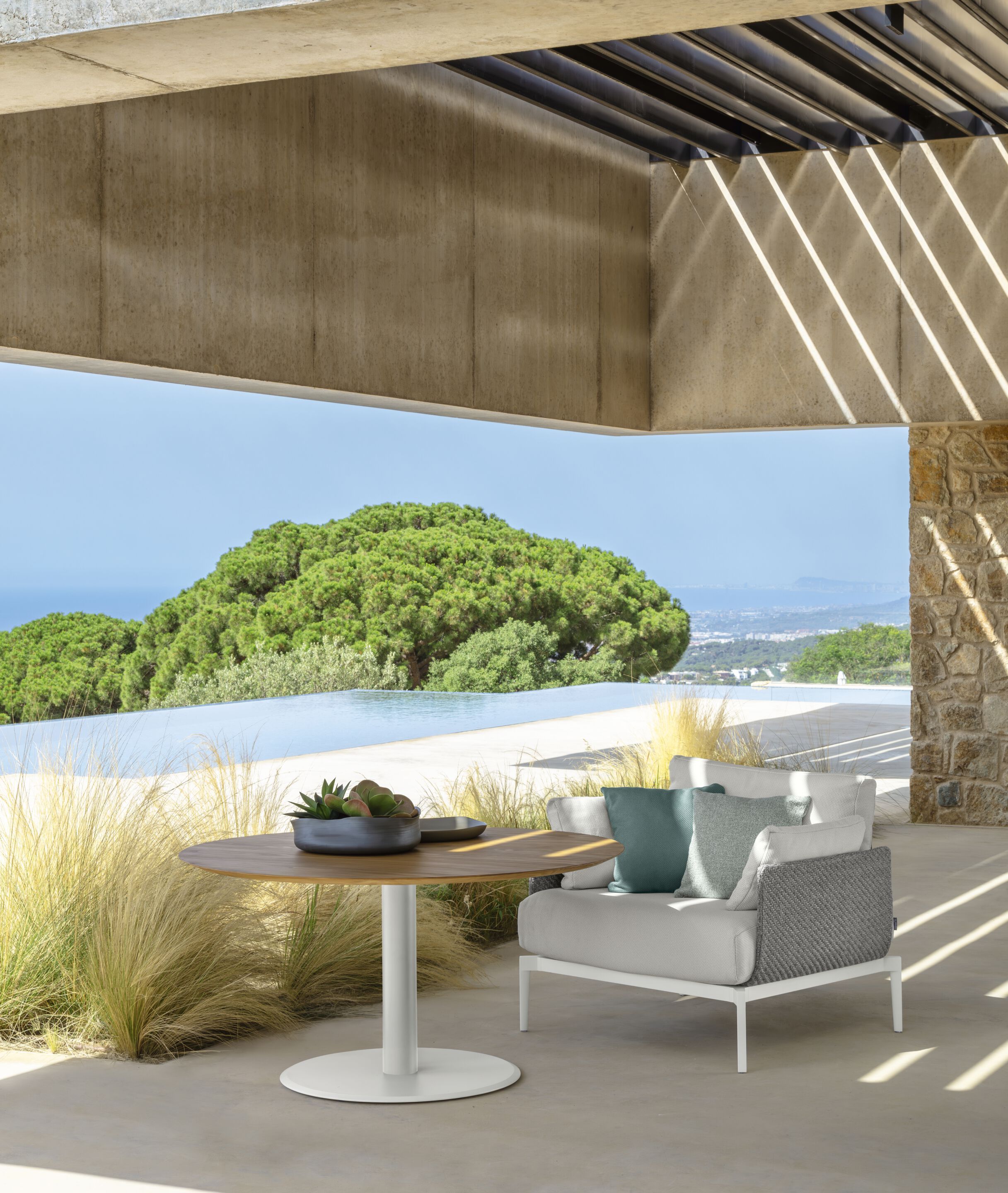 Круглый садовый стол Talenti Leaf ARCH-00035236 - Вид №2