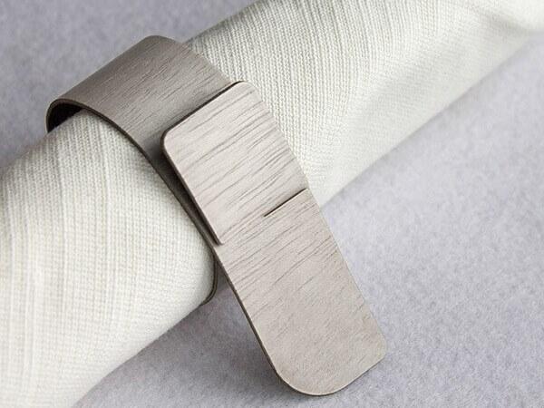 22.002 Кольцо для cалфетки Деревянное LIGNIS® Италия Nelumbo - Вид №2