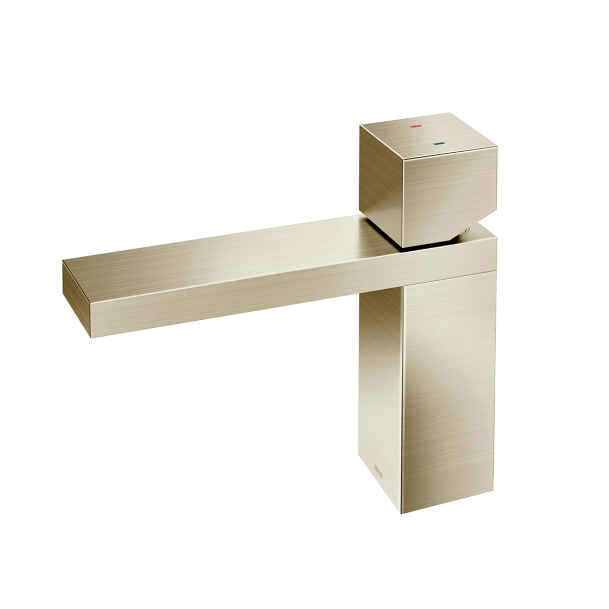 00919444 Однорычажный смеситель для ванной комнаты из полированного никеля Docol MINIMA