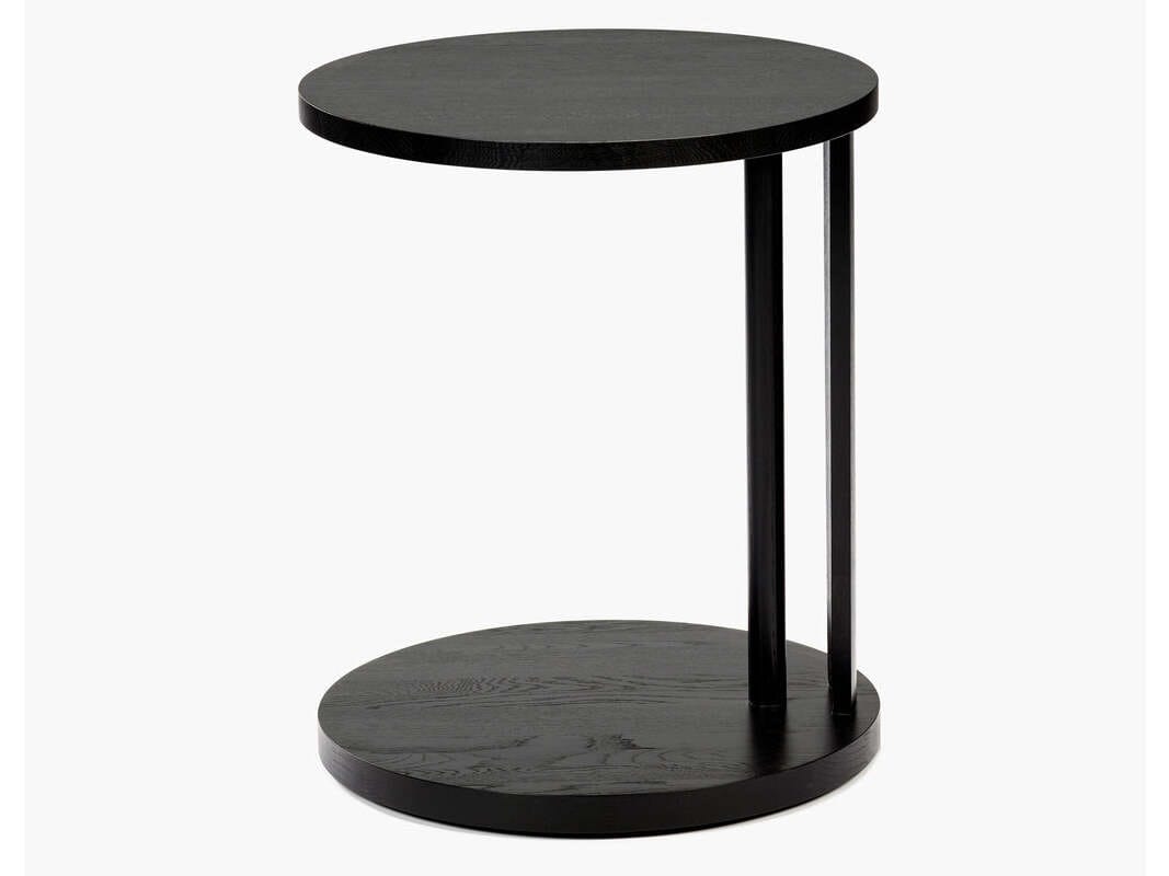 Деревянный низкий круглый журнальный столик Serax Мебель от Ann Demeulemeester ARCH-00011726 - Вид №11